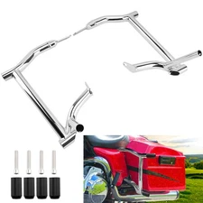 Saddlebags Guards Crash Rails Bar For Harley Touring Electra Glide 1997-2008