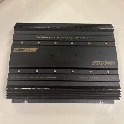 Lanzar Vibe 410 600 Watts Car Amplifier