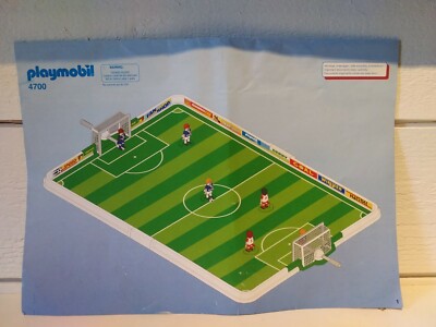 Jeu De Football Playmobil Réf 4700 - Complet, Très Bon état