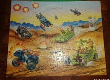 Vintage 1986 Gi Joe Puzzle 200 pièces 24 x 34 cm 3100.23 hasbro
