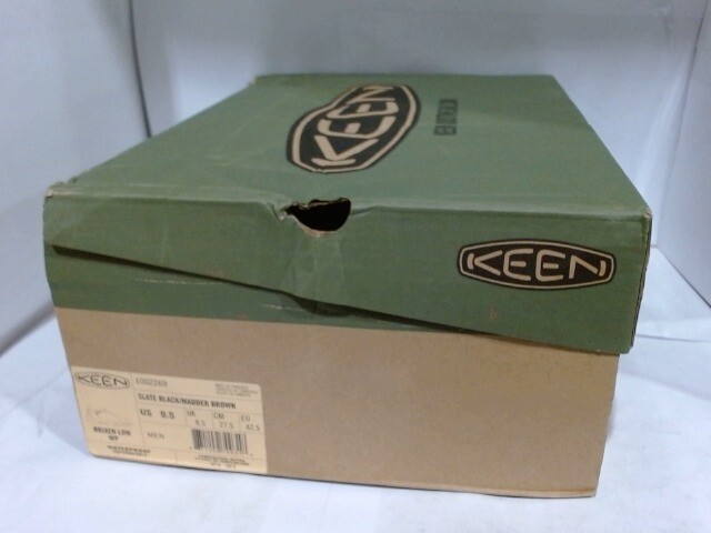 Usat Nuovo_KEEN Mules Uomo Bressanone Impermeabile Slip On Nero Ardesia Madd_Ardesia