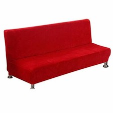 PETCUTE Copridivano Senza Braccioli Elastico copridivano per Divano Letto Senza 