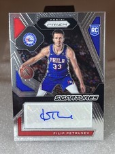 2023-24 Panini Prizm Basketball Rookie Signatures Auto Filip Petrusev RSI-PET