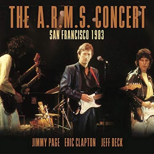 New JIMMY PAGE & ERIC CLAPTON & JEFF BECK-THE A.R.M.S. CONCERT: 1983- from Japan - Picture 1 of 1