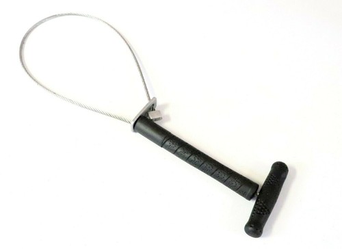 Heavy Duty Shorty Hog Holder, with PVC Compound Grip, 20" Overlength - Picture 3 of 6