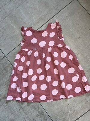 Kleid Gr. 98 NEXT Mädchen Kleidchen Sommerkleid Shirtkleid Bluse Sommer Dots