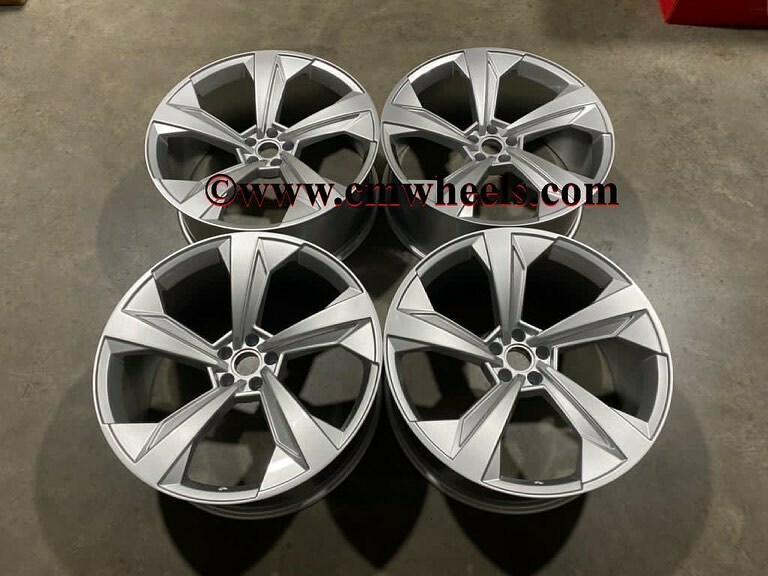 21” 2021 SQ7 Style Alloy Wheels Quartz Silver Audi A5 A6 A7 A8 | eBay