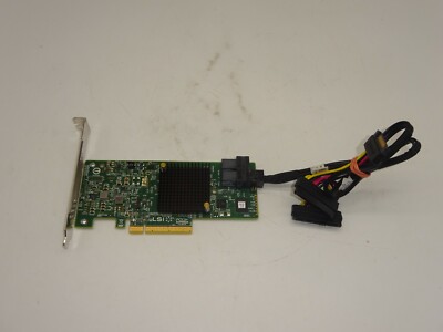 DELL DP/N 0WFN6R LSI MEGARAID SAS9341-8i 12GB/s 8 PORT PCI-E CONTROLLER #GK5564