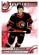 2023-24 SP Authentic #179 Nikolas Matinpalo Limited Red