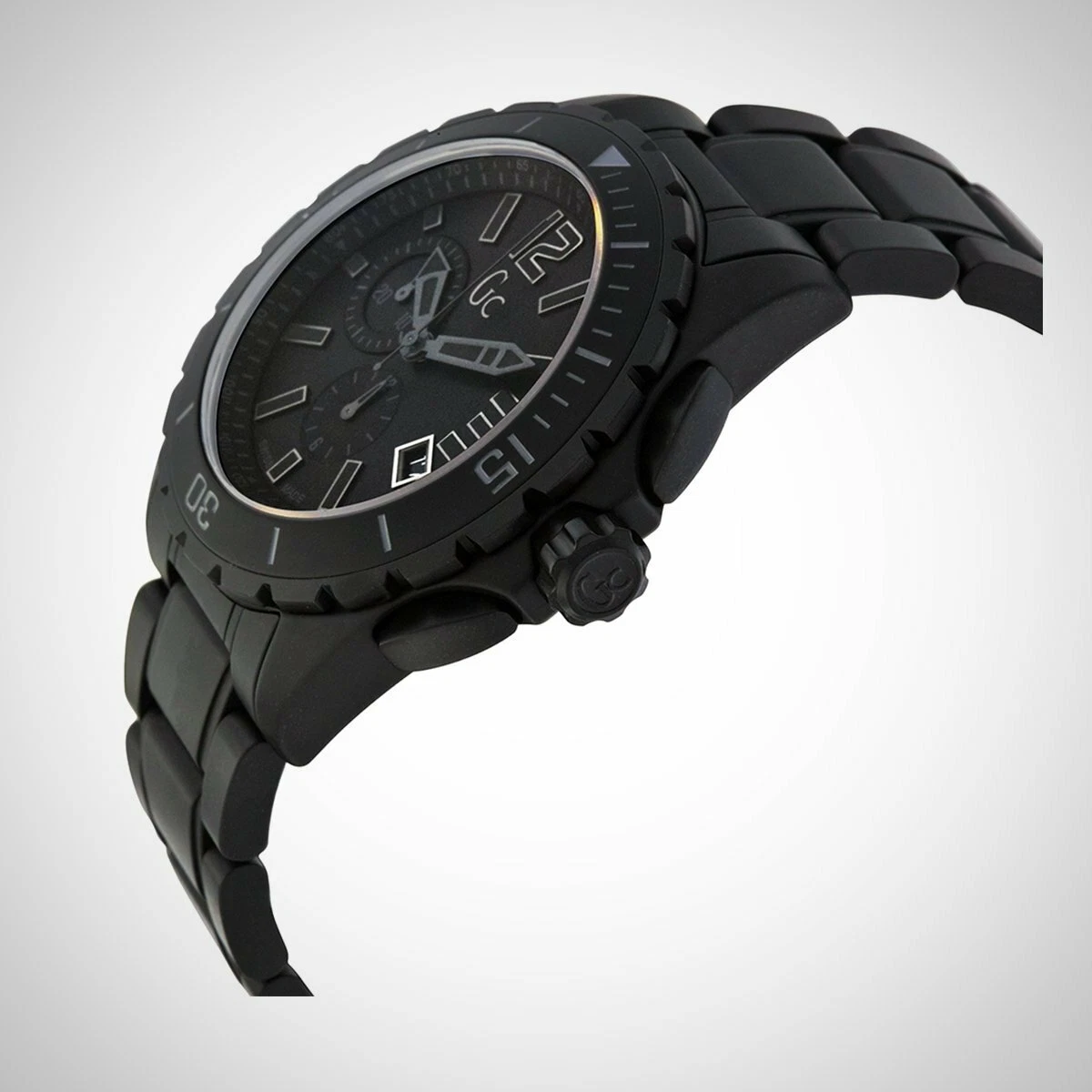 NEW GC by GUESS X76011G2S MENS SPORT XXL CHRONO SWISS CERAMIC WATCH RRP 699