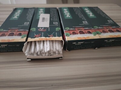 4BOXEN X 50 JEDE PFEIFE EXTRA LANG WEISS PFEIFENREINIGER NATUR BAUMWOLLE BLEICHE WEISS