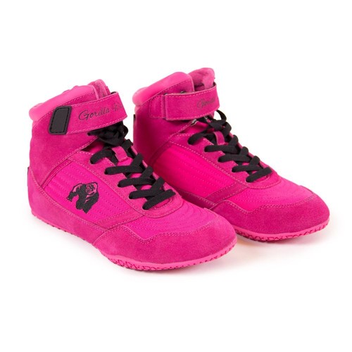 Gorilla Wear Donne High Tops Fucsia - Bodybuilding E Fitness Scarpe | eBay