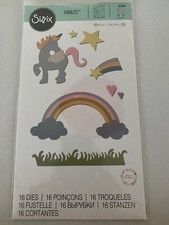 FUSTELLA SIZZIX THINLITS "UNICORNO MAGICO" 662096 - STAMPE PER BIG SHOT STELLE