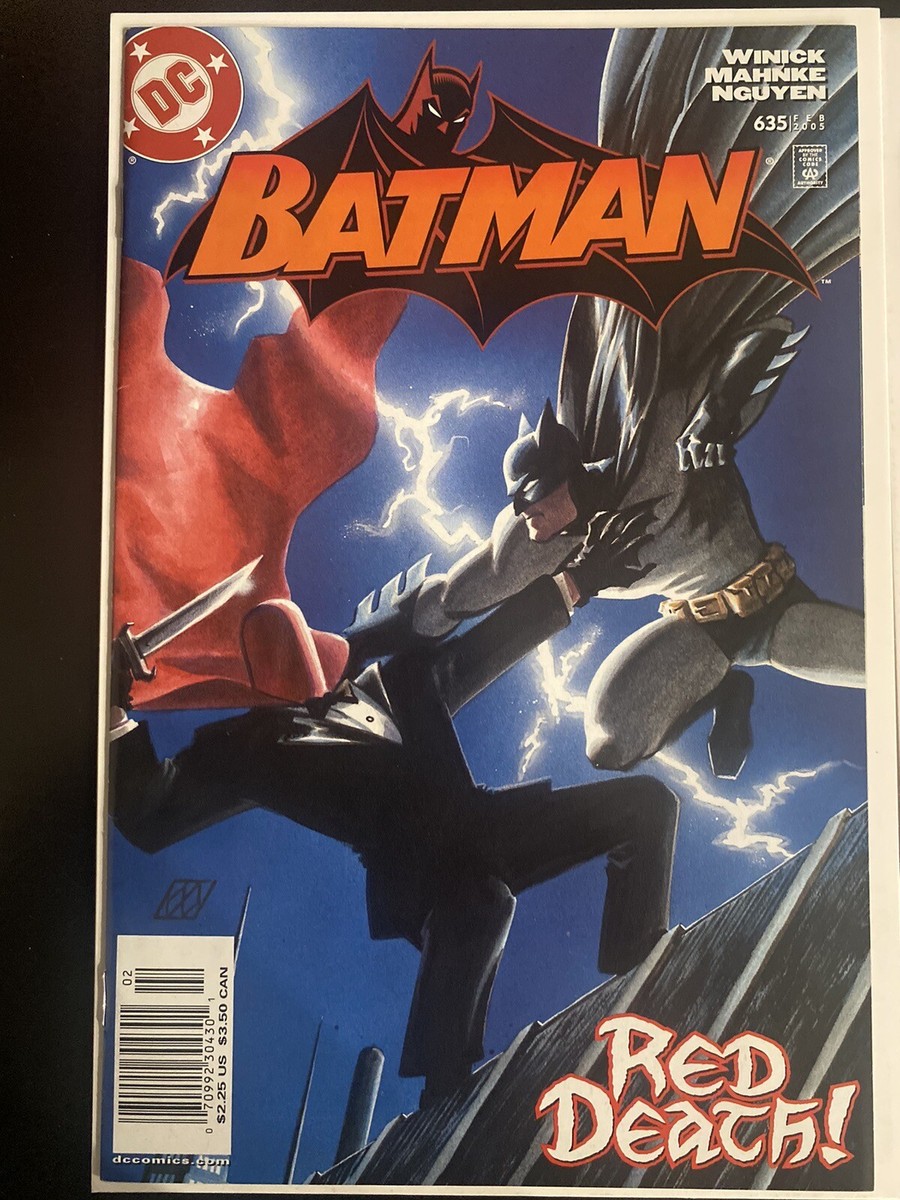 🔥 Batman #635 (2005) Rare HTF NEWSSTAND 1st App Jason Todd as Red