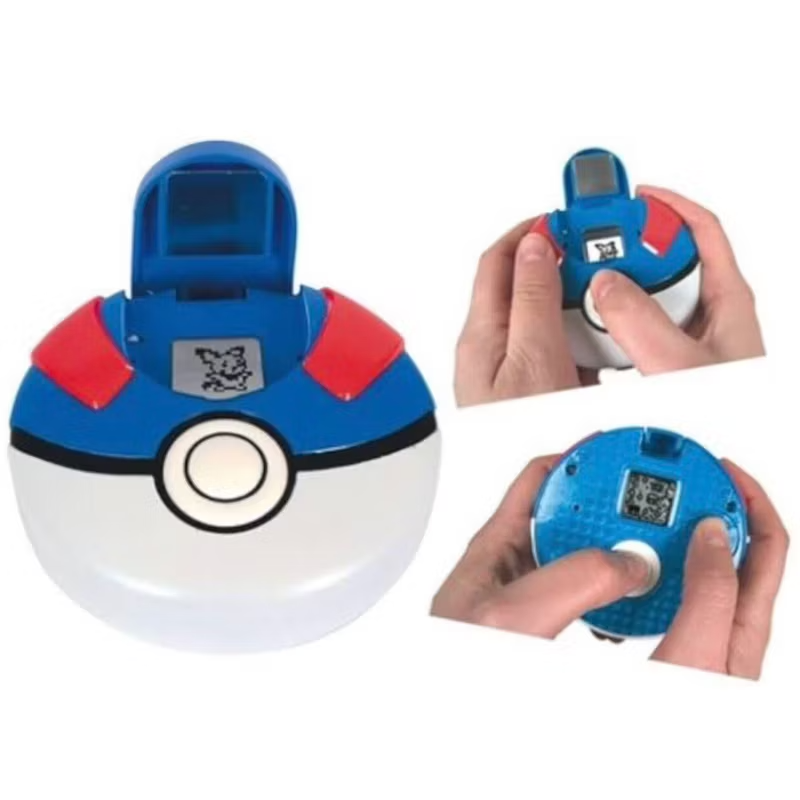 ポケモン　Cuber Superball Pokemon Cyber Superball Electronic LCD Game Toy Bandai Blue Rare