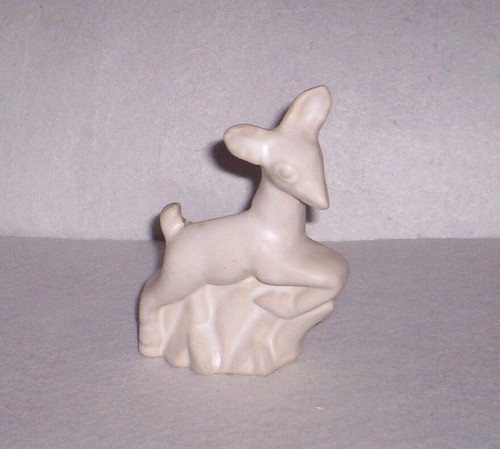 Small  NILOAK Pottery Deer  Planter