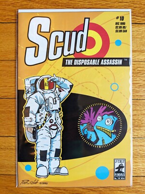 Scud: The Disposable Assassin #10 1995 Rob Schrab VF | Combine Shipping