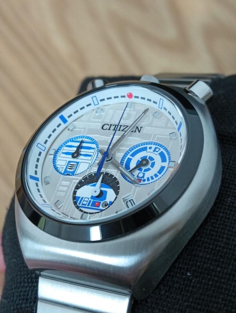 Citizen Star Wars Men's Quartz Watch R2-D2 38MM AN3666-51A