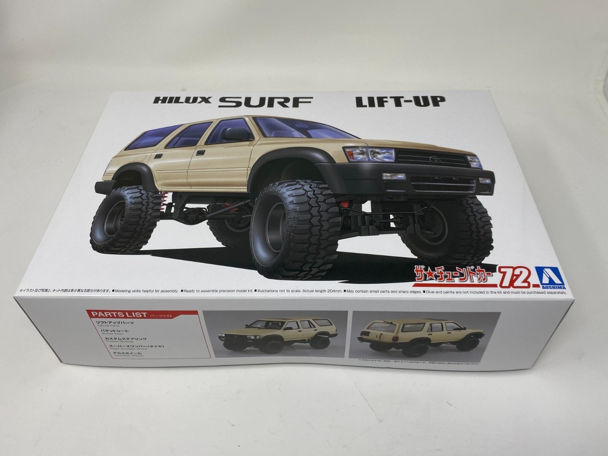 AOSHIMA 1/24 Scale Toyota VZN130G Hilux Surf Lift-up 1991 AOSHIMA 1/24 Scale Toyota VZN130G Hilux Surf Lift-up 1991