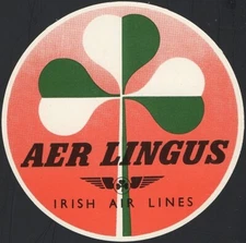 IRELAND, 1950. Irish Air Llines, Decal