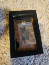 Mountain Voyage Minimalist Wallet Men Slim RFID Walnut Wood Money clip