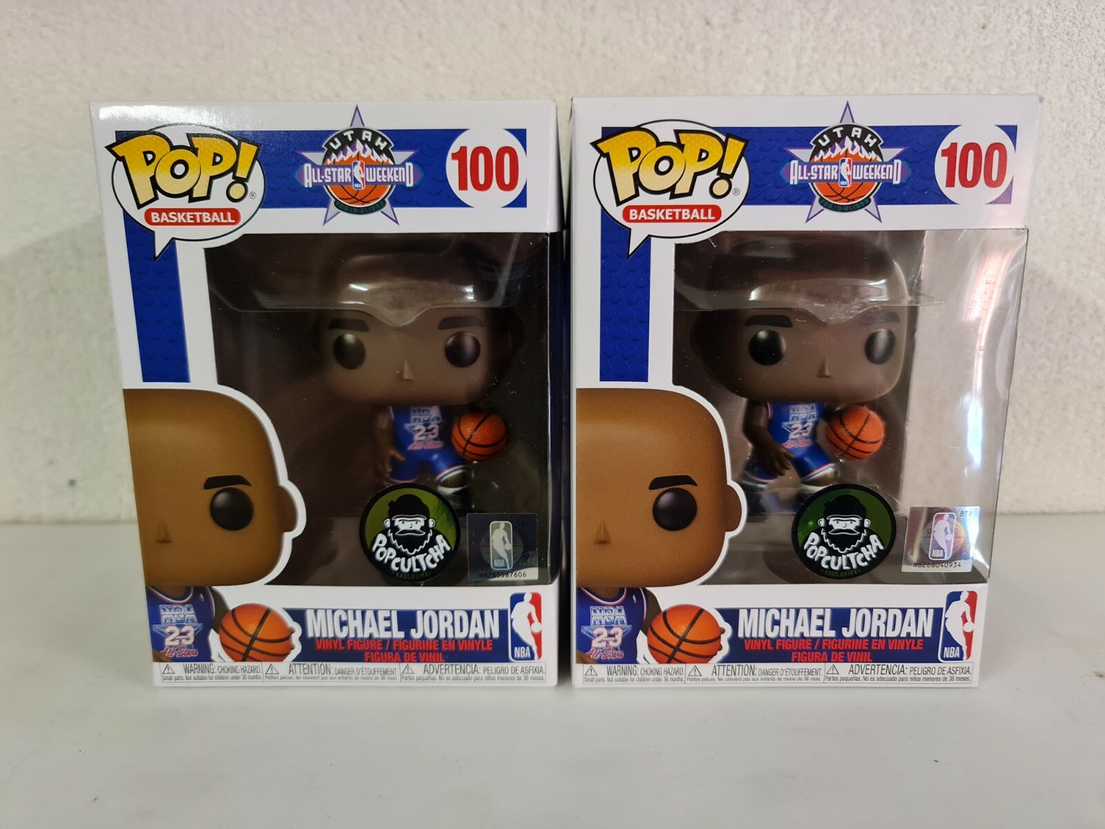 Funko POP! Michael Jordan #100 Popcultcha Exclusive! X2 Expert Shipping! |  eBay