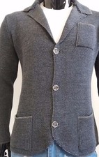 Cappotti, giacche e gilet da uomo multicolore con bottone