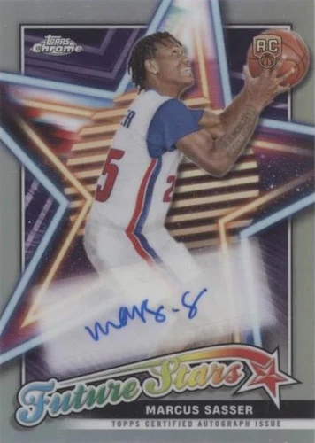 2023-24 Topps Chrome - Marcus Sasser #FSA-MS