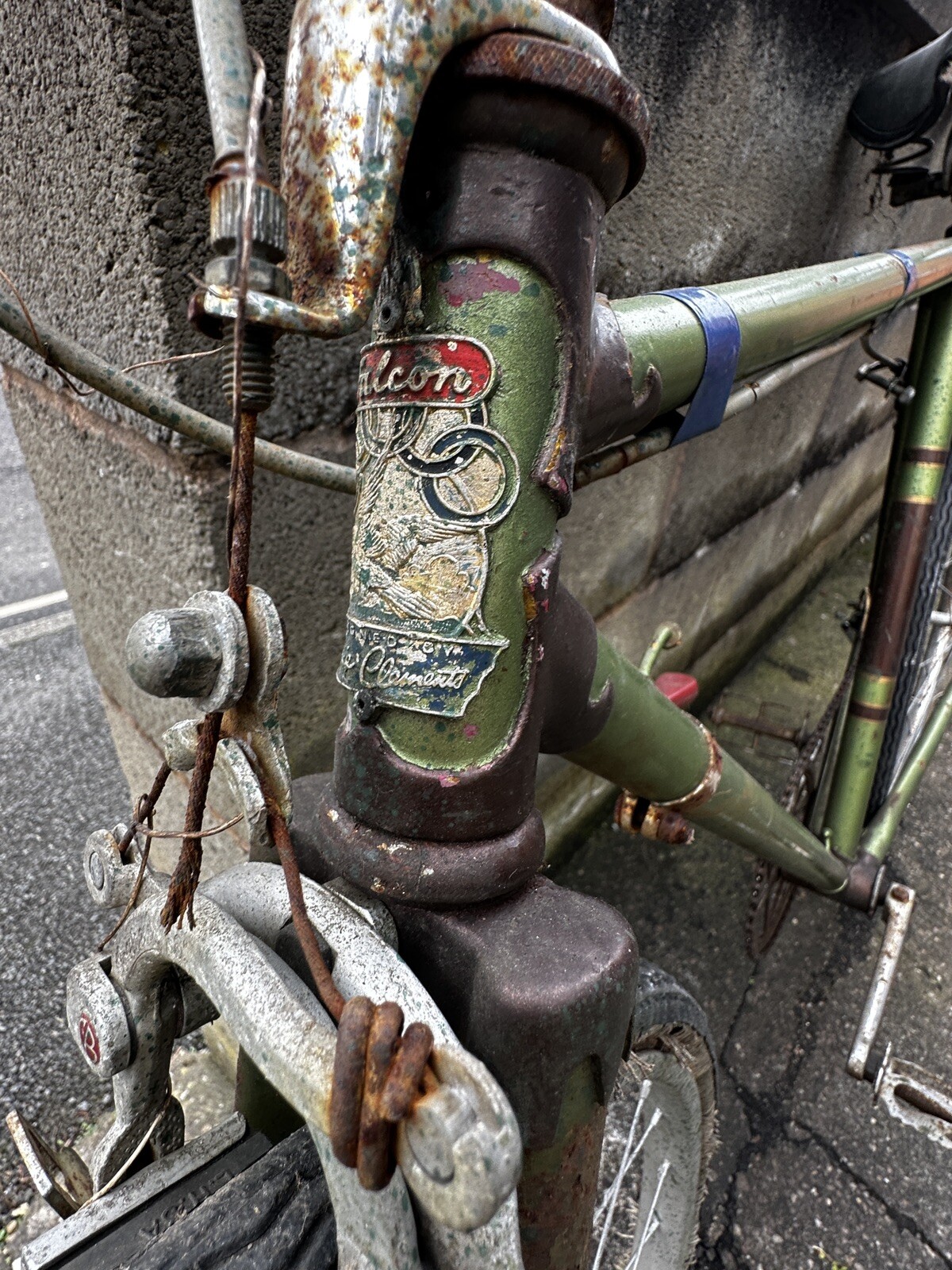 vintage falcon road bike Spares Or Repair/barn Find eBay