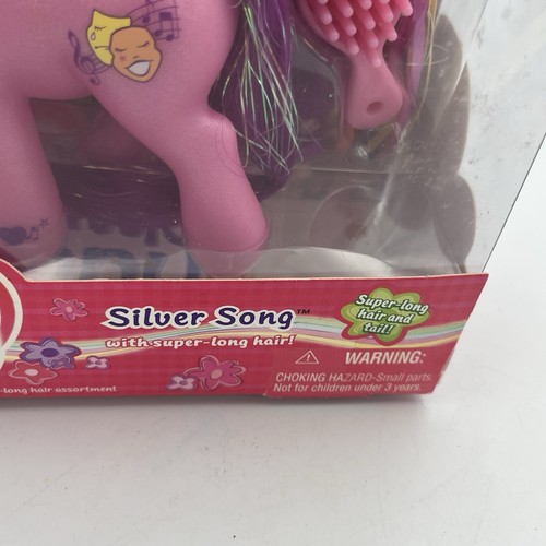 My Little Pony 'Silver Song' Beautiful Original G3 Release Super Long Hair NIB - Picture 4 of 10
