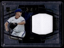 2022 Panini Select Horizontal Rookie Jumbo Swatch Glenn Otto Patch Texas Rangers