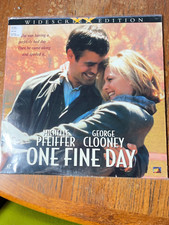 ONE FINE DAY LASERDISC LD WIDESCREEN PFEIFFER CLOONEY VG