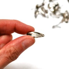 Dolls hair clips 2cm Mini Doll hair slides Blanks for Customising 1/6 scale doll