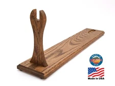 Oak Display Stand Thompson Submachine Gun Custom Shop Inc.