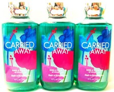 Bath Body Works CARRIED AWAY Shower Gel, 10 fl. oz., NEW x 3