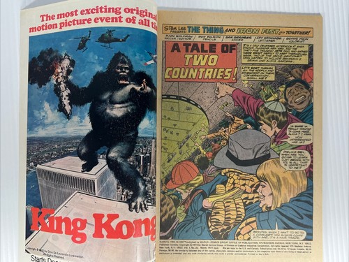Marvel Dos en Uno #25 La Cosa y Puño de Hierro Marvel Cómics 1976 Kirby Sinnott - Imagen 8 de 9