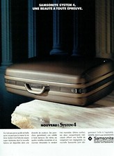 Publicité Advertising 099 1987   Samsonite valise attaché- case system 4