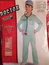 Children's Doctor Halloween Costume Size 4-6