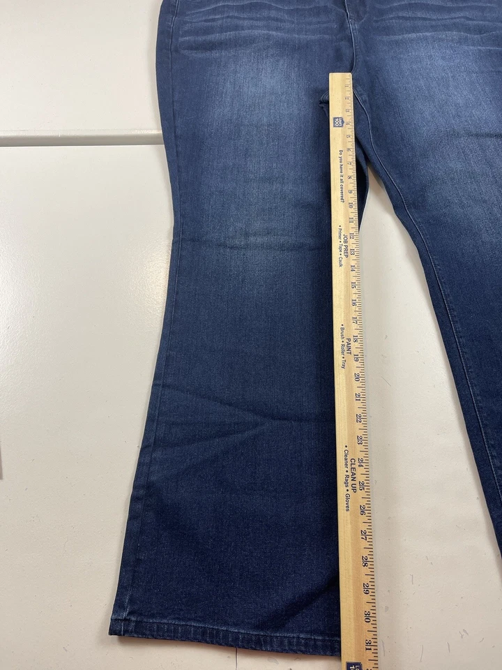 Jeans Laurie Felt Baby Bell Mujer Talla Grande 28W Azul Denim Suave Elastizado Boho Foto 2 de 4