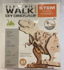 Tyrannosaurus 3D Wooden Construction Kit Dinosaurs Crafts New Sealed Puzzle
