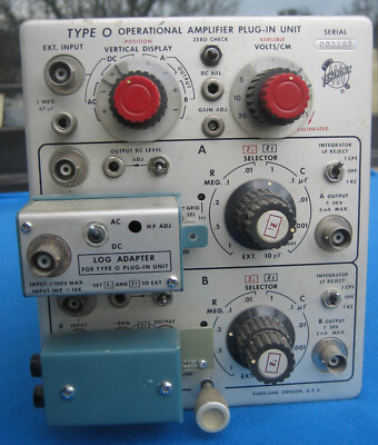 vintage Tektronix Type O operational amplifier plug-in 500er oscilloscope #2