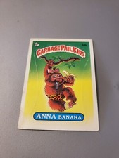 1985 Topps Garbage Pail Kids Series 1 ANNA BANANA #34b ~ Matte OS1 ~