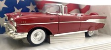 ERTL 1/18 Scale Model Car 7490 - 1957 Chevrolet Bel Air - Red