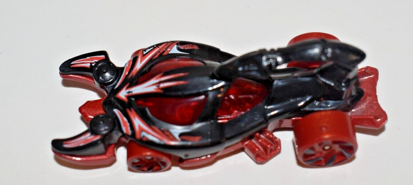 Hot Wheels 2013 Red and Black Scorpedo Made in Indonesia