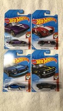 Hot Wheels Lot Of 4 Muscle Mania - Shelby, Mustang, Camaro NEW