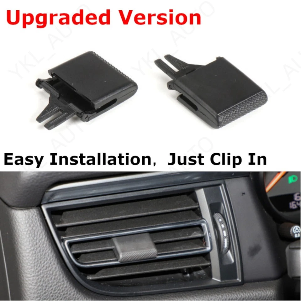 4X Front A/C Conditioner Air Vent Outlet Tab Clip For Porsche Macan 2018-2021 Foto 2 de 2