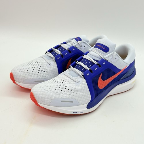 Nike Air Zoom Vomero 16 Mens Athletic Running Shoes Sz 11 Football Grey Crimson - Imagen 2 de 18