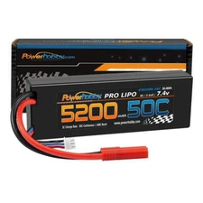 Powerhobby 2S 7.2V 5200mah 50C Lipo Battery w REDCAT 4.0mm Plug