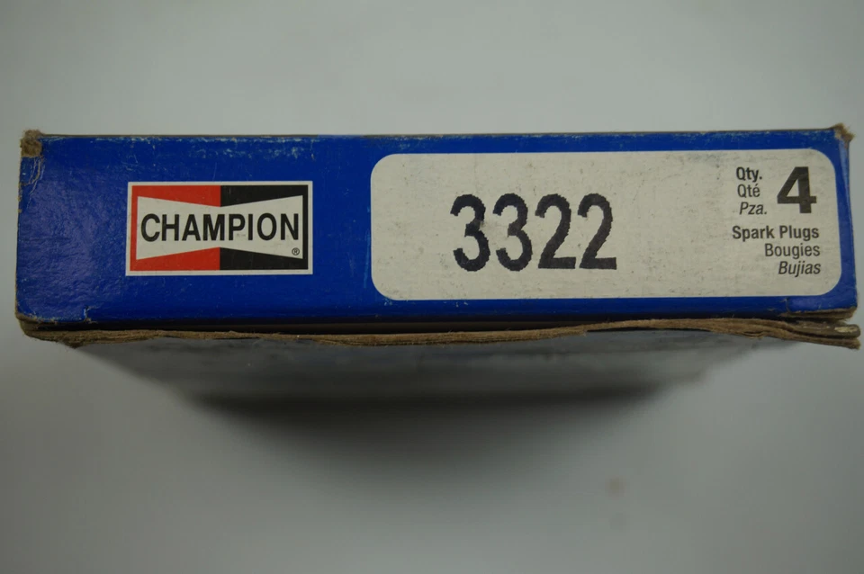 Champion 3322 PACK DE 4 BUJÍAS NUEVAS NOS Foto 2 de 4
