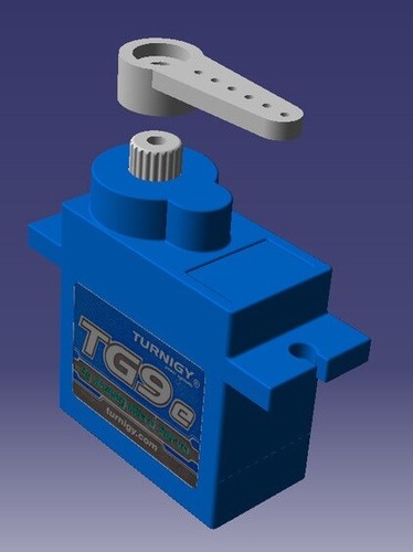 Turnigy TG9e Eco Micro Servo Analogico 1,5 kg / 0,10 sec / 10,1 g - Imagen 3 de 4